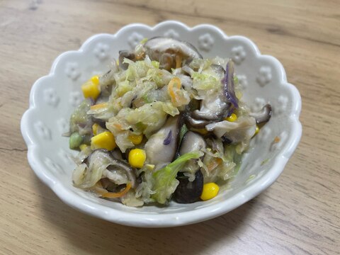 カット野菜で簡単に炒め物！千切りキャベツ炒め